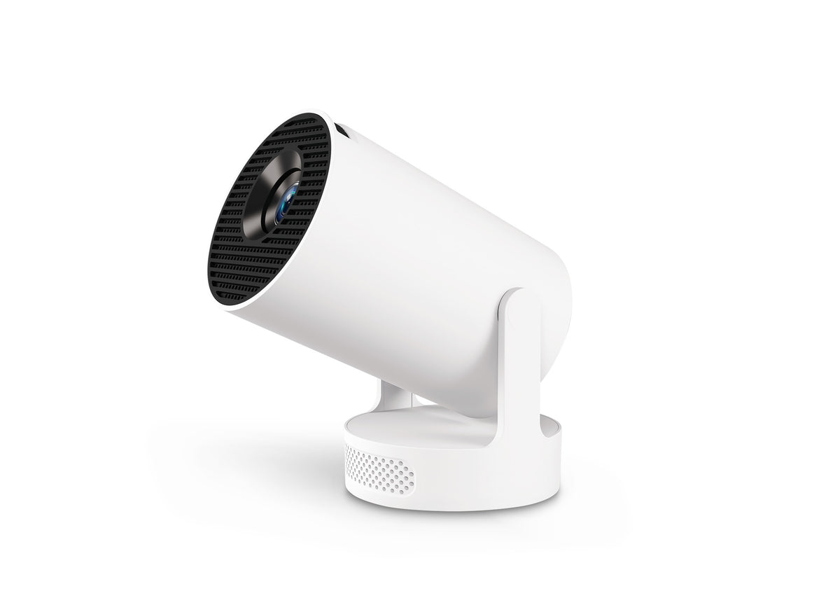 HY300 Ultra Pro Mini Projector, 4K Resolution, 170 Lumens, WiFi 6 Wireless Screen Casting, Portable Home Theater Projector