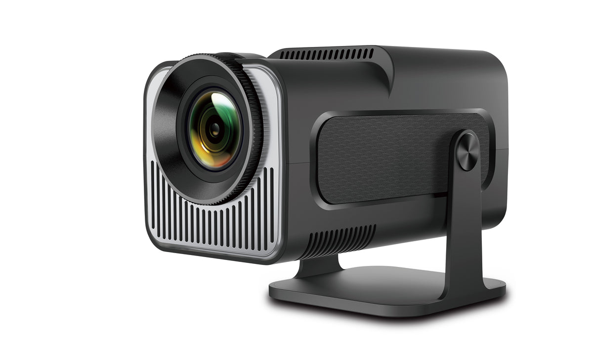 New HY320 Mini Portable Projector, 720P HD Smart Android 13 Projector, Built‑in WiFi & Bluetooth, Home Cinema Movie Projector for Indoor Entertainment
