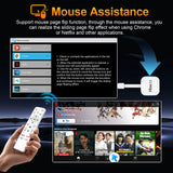 2026 New Arrival HS86 T2 Smart TV Stick, Rockchip RK3518 64‑Bit Quad‑Core, Android 14, 4K UHD, Dual‑Band WiFi 6, 2GB RAM 16GB ROM Portable Streaming Set‑Top‑Box