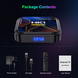 HK1 RBOX K8S Android13 TV Box RK3528 Quad‑Core Dual‑Band WiFi BT 4K Ultra‑HD Streaming Player