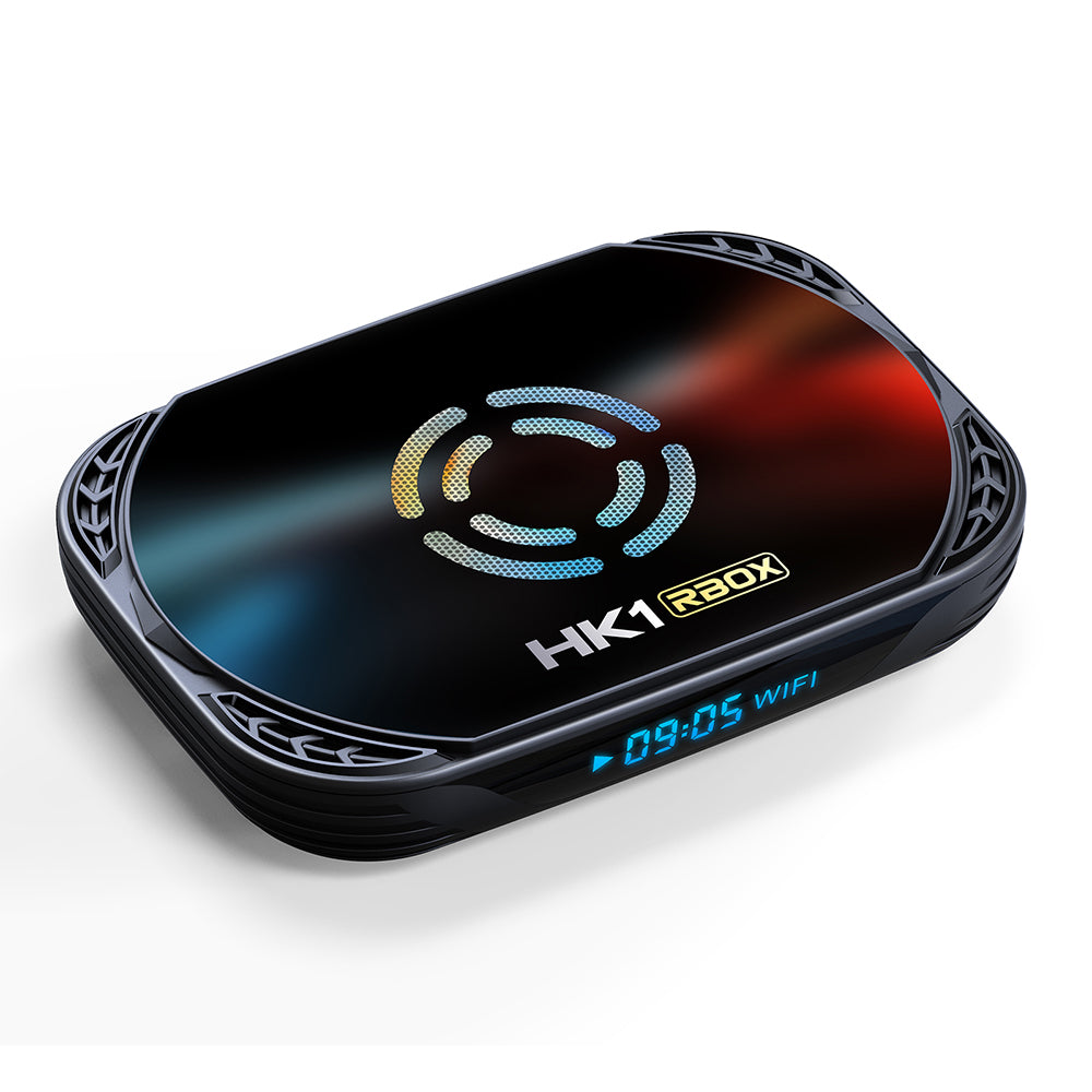 2026 New HK1 RBOX X50 Smart Android 14 IPTV Box, Amlogic S905X5M Chip,8K AV1 Decoding,Strong WiFi6,BT5.0,Gigabit Ethernet Global Streaming Media Player