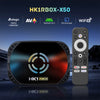 2026 New HK1 RBOX X50 Smart Android 14 IPTV Box, Amlogic S905X5M Chip,8K AV1 Decoding,Strong WiFi6,BT5.0,Gigabit Ethernet Global Streaming Media Player