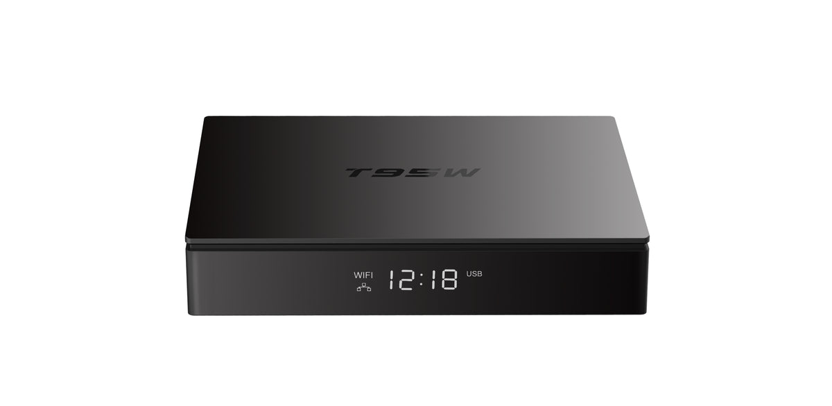 New T95W ATV OS Smart TV Box, Amlogic S905W2 64-bit Quad-Core Chip, Dual WiFi, 4K HDR Ultra HD Media Player Set Top Box