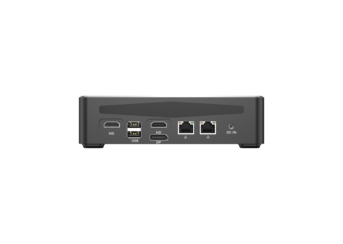12th Gen Intel Core i5‑1240P (12‑Cores 16‑Threads), Dual 2.5G Ethernet, WiFi 6, BT5.2, Triple‑Display Output, Expandable DDR4/DDR5 RAM & M.2 PCIe4.0 + 2.5‑Inch SATA Storage, Compact SFF Desktop for Business Home Office