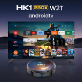 HK1 Rbox W2T 4K UHD Streaming Set‑Top‑Box, Amlogic S905W2 64‑Bit Quad‑Core, Android 11 ATV System, Multiple Storage Options, Dual‑Band Wi‑Fi & Voice Remote Control