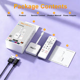 2026 New Arrival HS86 T2 Smart TV Stick, Rockchip RK3518 64‑Bit Quad‑Core, Android 14, 4K UHD, Dual‑Band WiFi 6, 2GB RAM 16GB ROM Portable Streaming Set‑Top‑Box