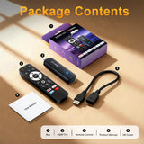 2026 New HS89 T15 Smart ATV TV Stick, Rockchip RK3539 Quad‑Core, Android 14 TV‑System, 2GB RAM 16GB/32GB ROM, WiFi 6, Bluetooth, 4K UHD Streaming Set‑Top‑Box