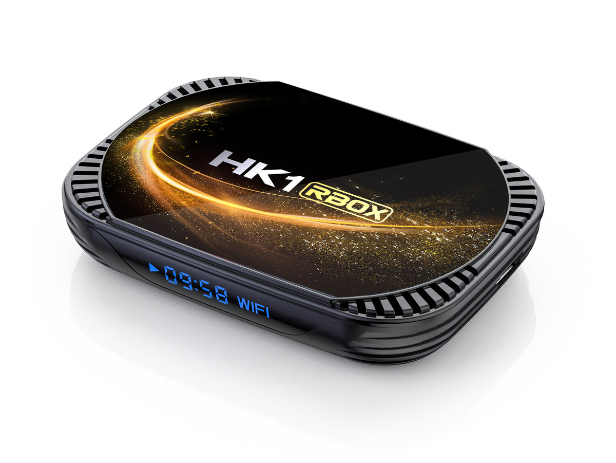 New HK1 RBOX‑X4S Smart Set‑Top‑Box, Amlogic S905X4 64‑Bit Quad‑Core, Android 11.0, 8K UHD, 4GB+64GB/128GB, Home IPTV Streaming Media Player