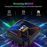 HK1 RBOX K8S Android13 TV Box RK3528 Quad‑Core Dual‑Band WiFi BT 4K Ultra‑HD Streaming Player