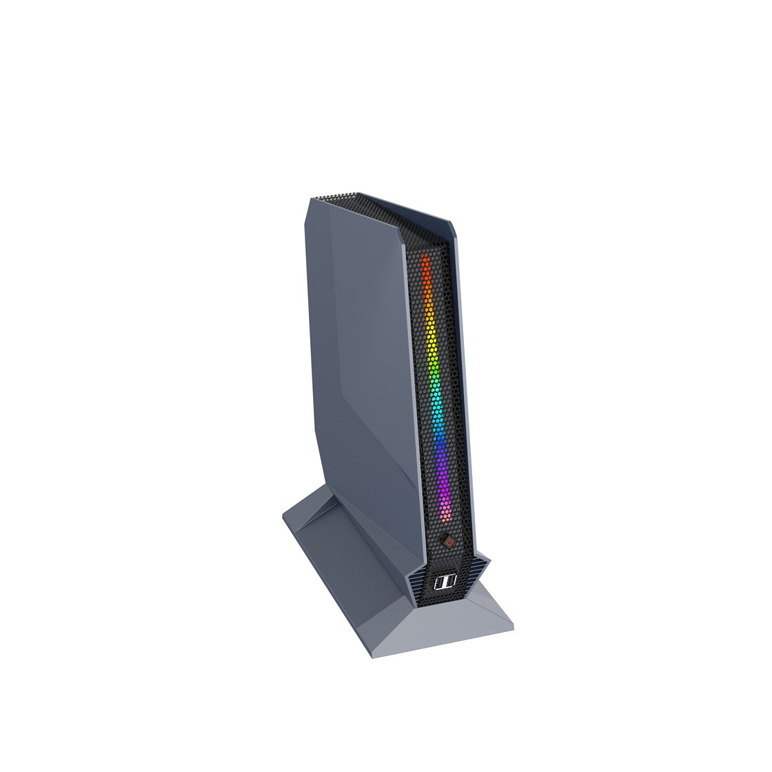 13th Gen Intel Core i9‑13909HX (24‑Cores 32‑Threads), NVIDIA RTX 4070 8GB GDDR6 GPU, 64GB Max DDR5, Dual M.2 PCIe4.0, Dual 2.5G LAN, WiFi 6E BT5.3, HDMI2.1 DP1.4a, Compact SFF Workstation for Gaming 3D Rendering Content Creation