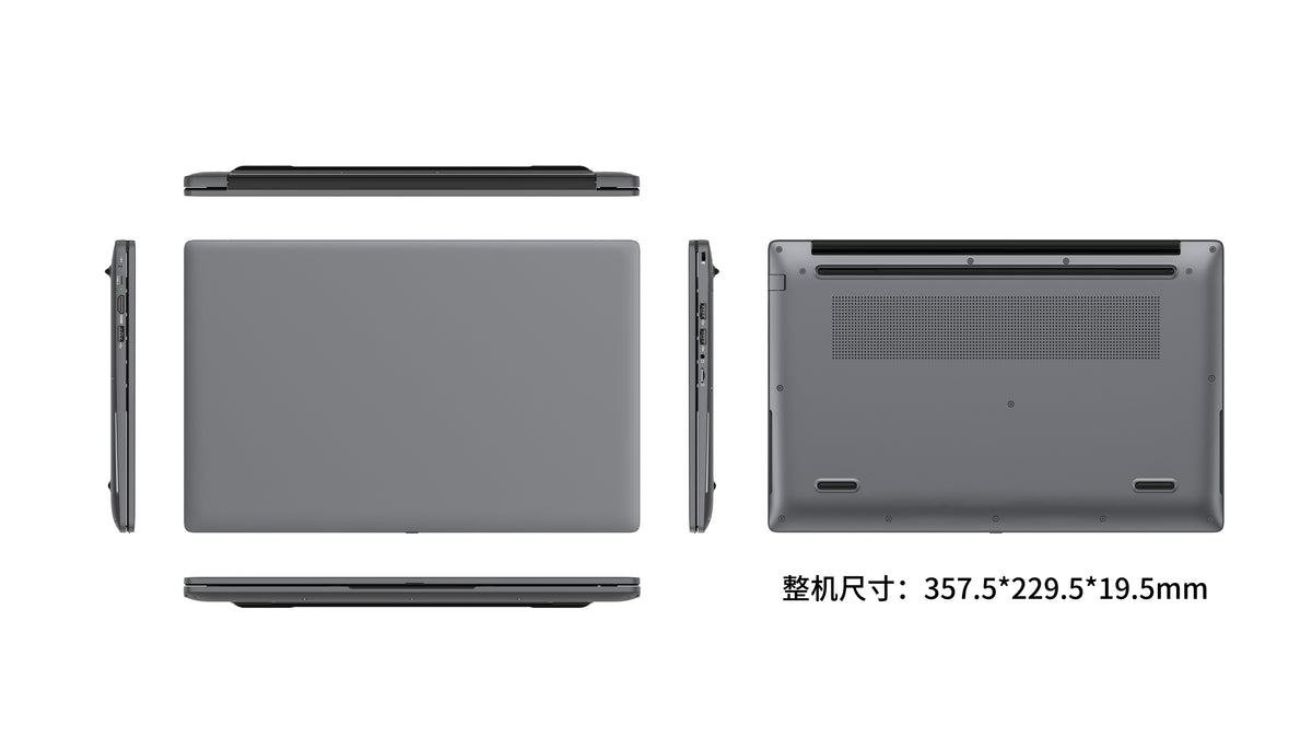 15.6 Inch FHD IPS Laptop, 12th/13th Gen Intel Core Processor, Upgradable DDR4 RAM & M.2 SSD, Backlit Keyboard & Fingerprint Unlock