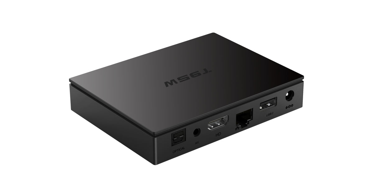 New T95W ATV OS Smart TV Box, Amlogic S905W2 64-bit Quad-Core Chip, Dual WiFi, 4K HDR Ultra HD Media Player Set Top Box