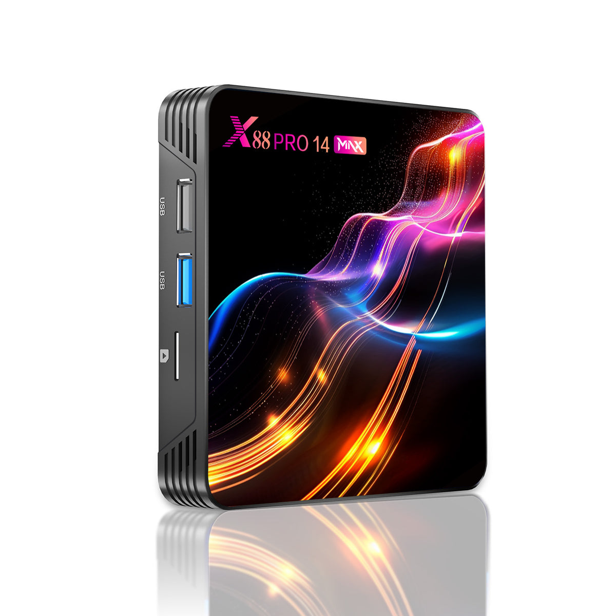 2026 New X88 PRO14 MAX Android 14 Smart TV Box, Rockchip RK3528 Quad‑Core Chip, 4K UHD, Dual‑Band‑WiFi, Home Gaming Streaming Set‑Top‑Box