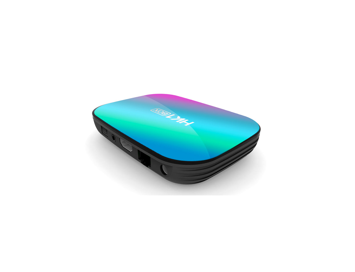 New HK1 RBOX‑X3 Smart Set‑Top‑Box, Amlogic S905X3 Quad‑Core, Android 9.0 OS, 4GB RAM Multi‑Storage Option, Bluetooth, 8K UHD Home IPTV Streaming TV Box