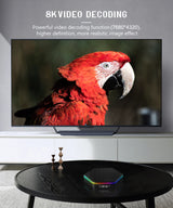 New T95Z Plus Smart TV Box, Android 12 OS, Allwinner H618 Quad-Core Processor, 4GB+64GB, WiFi 6, Bluetooth 5.0, 4K HDR Streaming Media Player