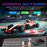 New T95W ATV OS Smart TV Box, Amlogic S905W2 64-bit Quad-Core Chip, Dual WiFi, 4K HDR Ultra HD Media Player Set Top Box