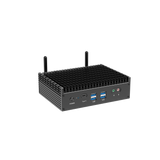 12th Gen Intel Core i5‑1245U (10‑Cores 12‑Threads), Dual 2.5G Ethernet, WiFi 6, BT5.2, Triple‑Display Output, Expandable DDR4/DDR5 RAM & M.2 PCIe4.0 + 2.5‑Inch SATA Storage, Compact SFF Desktop for Business Home Office