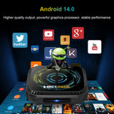 2026 New HK1 RBOX‑K8S Smart Set‑Top‑Box, Rockchip RK3528 64‑Bit Quad‑Core, Android 13.0, 4GB+32GB, Dual‑Band WiFi, Bluetooth 5.0, 4K UHD IPTV Media Player