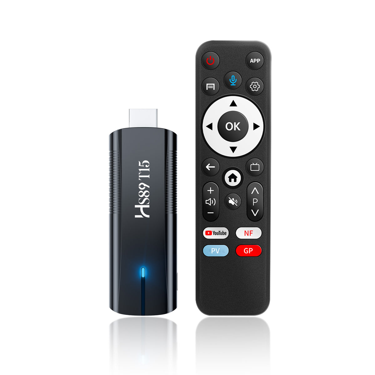 2026 New HS89 T15 Smart ATV TV Stick, Rockchip RK3539 Quad‑Core, Android 14 TV‑System, 2GB RAM 16GB/32GB ROM, WiFi 6, Bluetooth, 4K UHD Streaming Set‑Top‑Box