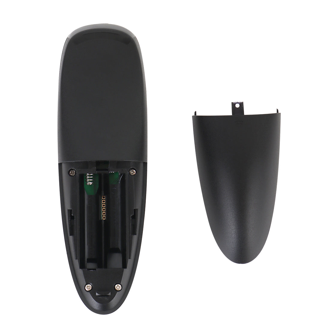 G10S 2.4G USB Wireless Air Mouse Remote, Voice Control, Six‑Axis Gyroscope, IR Fixed & Learning Code, ABS Plastic Long‑Range Air Remote for Android TV Box, PC, Projector