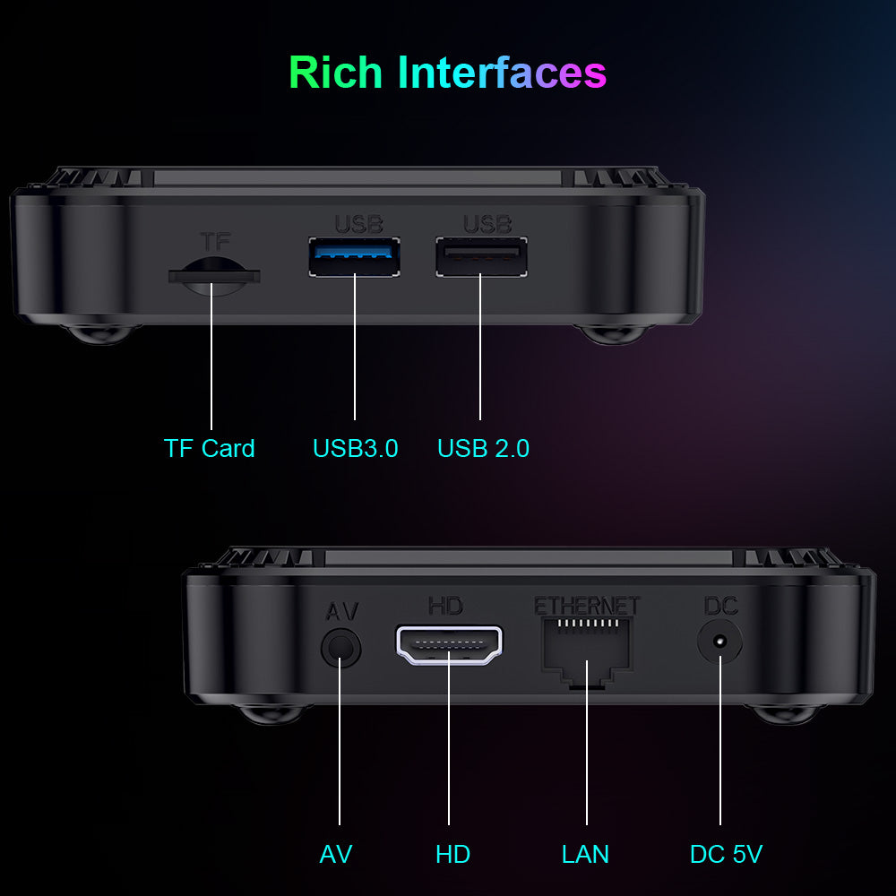 New HK1 RBOX‑K8 Smart IPTV Set‑Top‑Box, Rockchip RK3528 64‑Bit Quad‑Core, Android 13.0, WiFi 6 Bluetooth 5.0+, 4K UHD Home TV Box