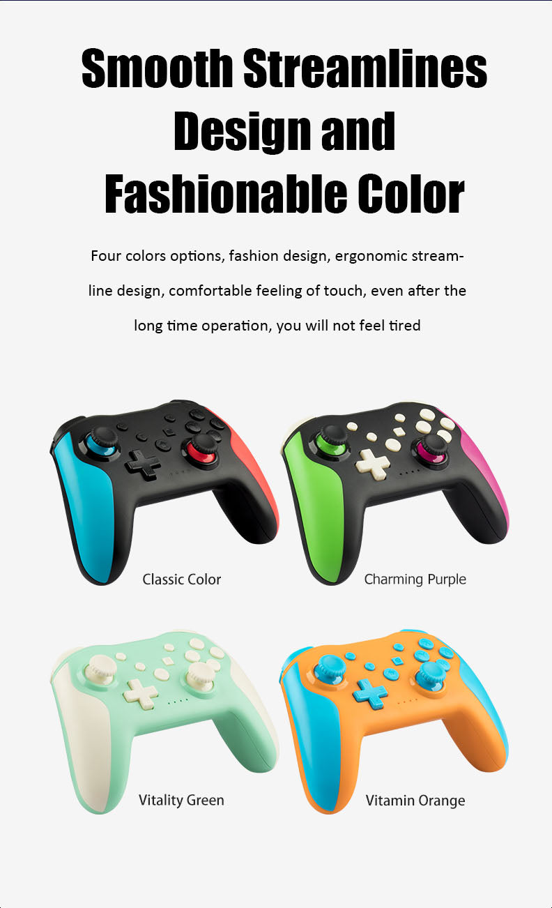 N-Switch Bluetooth Controller, Standard Version Wireless Gamepad