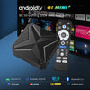 New Smart Android 14 TV Box, Rockchip RK3518 Quad‑Core Cortex‑A53, Mali‑450 MP2, WiFi6, Bluetooth5.4, 8K@30fps Decoding, Voice‑Remote 4K‑60fps Media Player