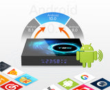 T95 Smart Android 10 TV Box, Allwinner H616 Quad‑Core, 4GB RAM 32GB/64GB ROM, 4K 6K Ultra‑HD IPTV Streaming Set‑Top‑Box