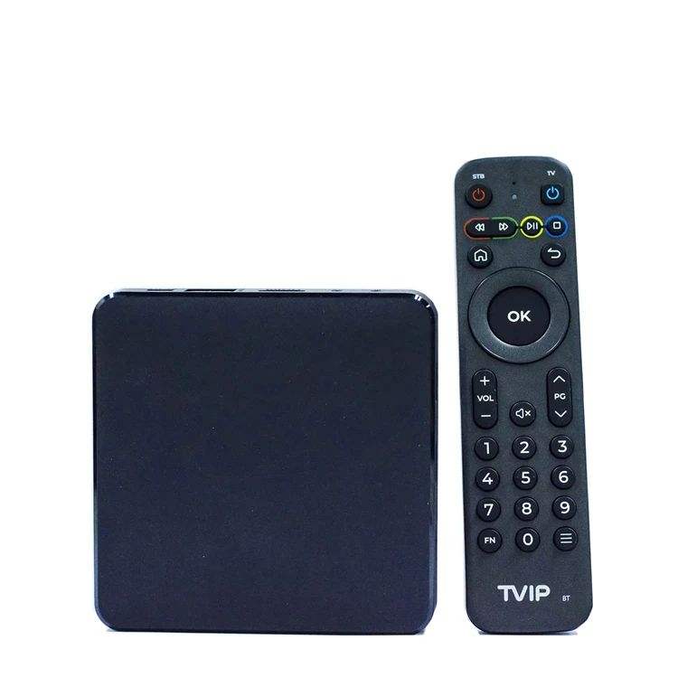 TVIP Box Amlogic S905W2 4K 5G Dual Wifi 4K HD Android 11 Multimedia IPTV Streamer TV Box