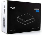 TVIP Box Amlogic S905W2 4K 5G Dual Wifi 4K HD Android 11 Multimedia IPTV Streamer TV Box