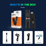 New TVR3 Plus TV Stick, Android 14.0 System, RK3518 Processor, Dual Band WiFi 6, 8K Ultra HD Media Player Dongle with Voice‑Activated Remote