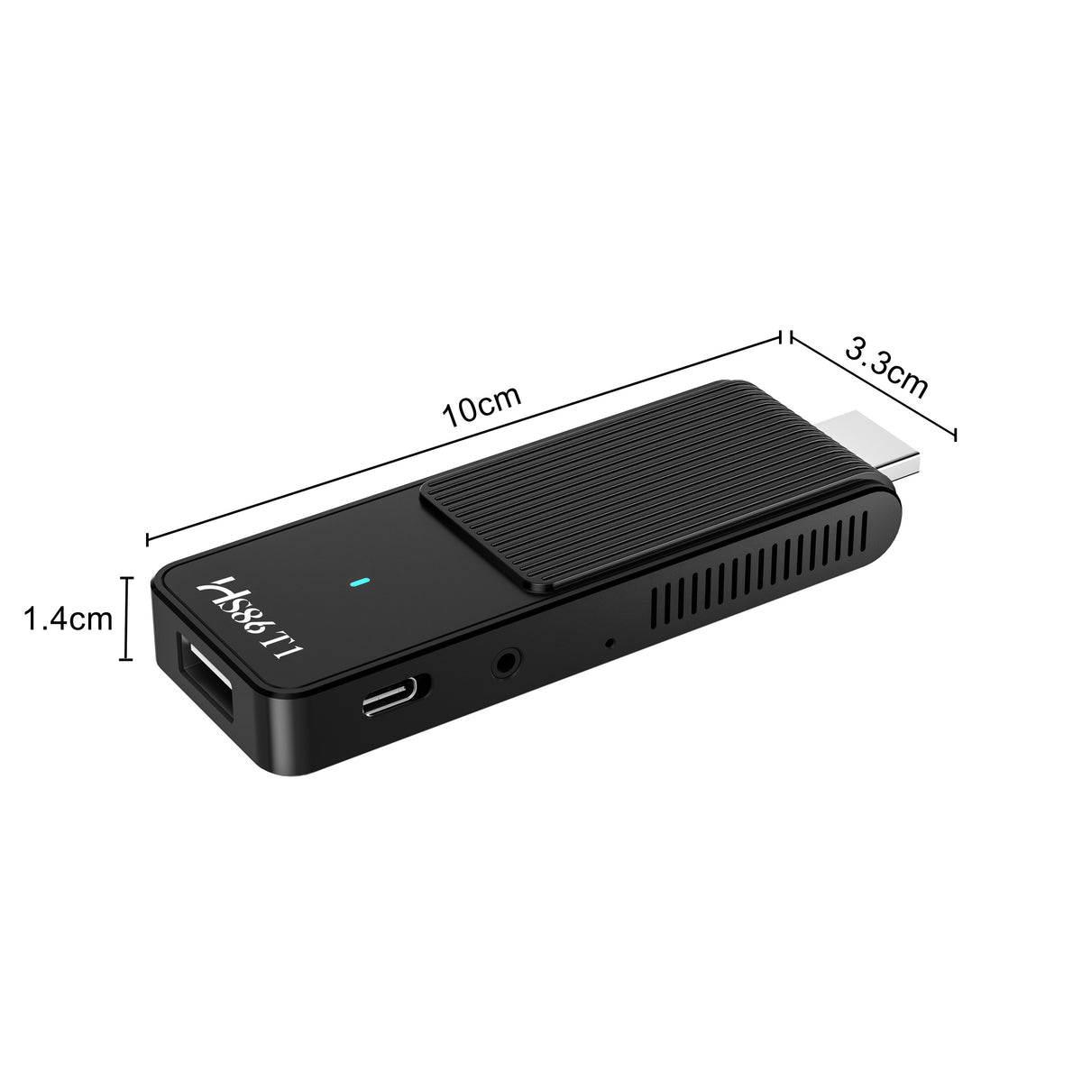 2026 New HS86 T1 4K Smart TV‑Stick, Rockchip RK3518 Quad‑Core, Android System, Dual‑Band WiFi 6, Bluetooth5.4, Voice‑Controlled Remote 4K Media Player