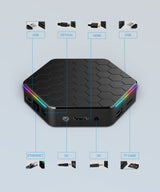 New T95Z Plus Smart TV Box, Android 12 OS, Allwinner H618 Quad-Core Processor, 4GB+64GB, WiFi 6, Bluetooth 5.0, 4K HDR Streaming Media Player