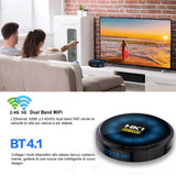 New HK1 RBOX‑W2 Smart Set‑Top‑Box, Amlogic S905W2 64‑Bit Quad‑Core, Android 11.0, 4K 3D Video, Bluetooth5.0, Dual‑Band‑WiFi, Voice‑Controlled Remote IPTV TV Box