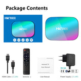 New HK1 RBOX‑X3 Smart Set‑Top‑Box, Amlogic S905X3 Quad‑Core, Android 9.0 OS, 4GB RAM Multi‑Storage Option, Bluetooth, 8K UHD Home IPTV Streaming TV Box