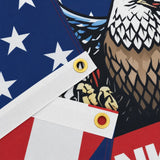 Veterans Flags Outdoors Thank You Veterans Day Flag 3x5Feet Patriotic Decorations, 4th of July Independence Day Veterans Day Memorial Day Soldier Flag for Outdoor Yard Patriotic Holiday Banner Gift