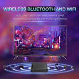 T95 Q7 Android TV Box, RK3518 Quad‑Core Smart Set‑Top‑Box, Dual‑Band WiFi BT5.0 4K HD Media Player