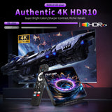 2026 Latest HS89 PRO 15 Smart Set‑Top‑Box, Rockchip RK3539 Quad‑Core, Android 14, 4GB RAM 32GB ROM, Dual‑Band WiFi 6, Bluetooth, 4K UHD With Bluetooth Remote‑Control Streaming Player