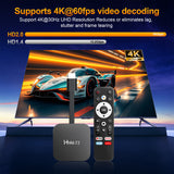 2026 New Arrival HS86 T2 Smart TV Stick, Rockchip RK3518 64‑Bit Quad‑Core, Android 14, 4K UHD, Dual‑Band WiFi 6, 2GB RAM 16GB ROM Portable Streaming Set‑Top‑Box