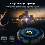 New HK1 RBOX‑W2 Smart Set‑Top‑Box, Amlogic S905W2 64‑Bit Quad‑Core, Android 11.0, 4K 3D Video, Bluetooth5.0, Dual‑Band‑WiFi, Voice‑Controlled Remote IPTV TV Box