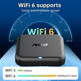 New R69 ATV Android 14.0 Smart TV Box, RK3518 Processor, 2GB RAM 16GB ROM, 5G WiFi 6 High‑Speed Internet Streaming Set‑Top Box Media Player