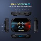 2026 New HK1 RBOX X50 Smart Android 14 IPTV Box, Amlogic S905X5M Chip,8K AV1 Decoding,Strong WiFi6,BT5.0,Gigabit Ethernet Global Streaming Media Player