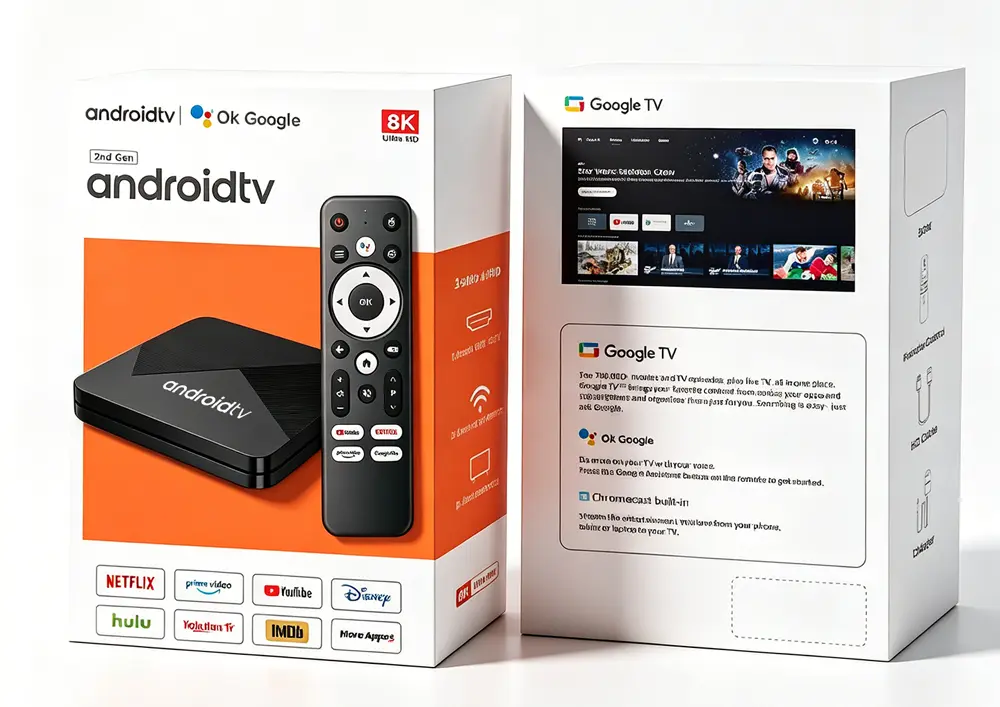 AndroidTV Quad Core A53 Allwinner H616 Android 15 TV Box Dual WIFI 2.4G&5G Bluetooth