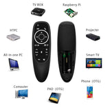 G10S PRO 2.4G Wireless Air Mouse, Backlit Mini Keyboard with Six-Axis Gyroscope, Universal Remote Control with Voice Search