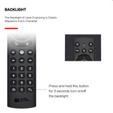 G20S PRO Air Mouse Remote Control, 2.4G & Bluetooth 5.0 Dual‑Mode, Voice Control, Backlit Keys, 4‑Way Volume Buttons for Android TV Box, Smart Projector, PC