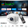 1080P HD Projector, 800 ANSI Lumens, HY450MAX-GTV with Built-in Google TV Dongle, 10W HiFi Speaker, WiFi Wireless Home Theater Projector