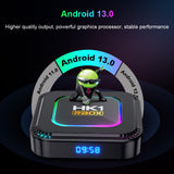 New HK1 RBOX‑K8 Smart IPTV Set‑Top‑Box, Rockchip RK3528 64‑Bit Quad‑Core, Android 13.0, WiFi 6 Bluetooth 5.0+, 4K UHD Home TV Box