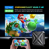 New Smart Android 14 TV Box, Rockchip RK3518 Quad‑Core Cortex‑A53, Mali‑450 MP2, WiFi6, Bluetooth5.4, 8K@30fps Decoding, Voice‑Remote 4K‑60fps Media Player