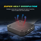 New Smart Android 14 TV Box, Rockchip RK3518 Quad‑Core Cortex‑A53, Mali‑450 MP2, WiFi6, Bluetooth5.4, 8K@30fps Decoding, Voice‑Remote 4K‑60fps Media Player