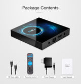 T95 Smart Android 10 TV Box, Allwinner H616 Quad‑Core, 4GB RAM 32GB/64GB ROM, 4K 6K Ultra‑HD IPTV Streaming Set‑Top‑Box